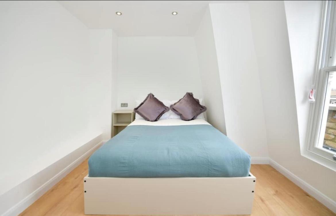 Lovely 2 Bedroom Serviced Penthouse Battersea Park Road Londra Esterno foto